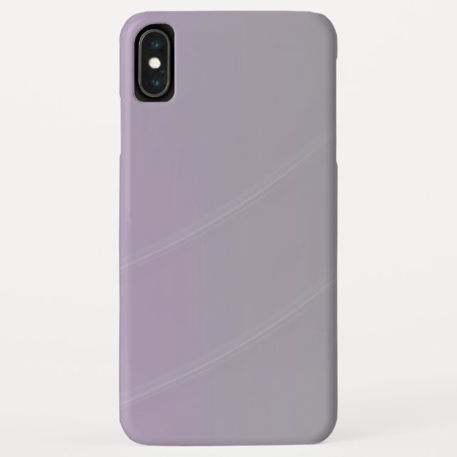 Capa Para iPhone, Case-Mate Abstract Soft Lavender and Gray Gradient Backgroun (Verso)