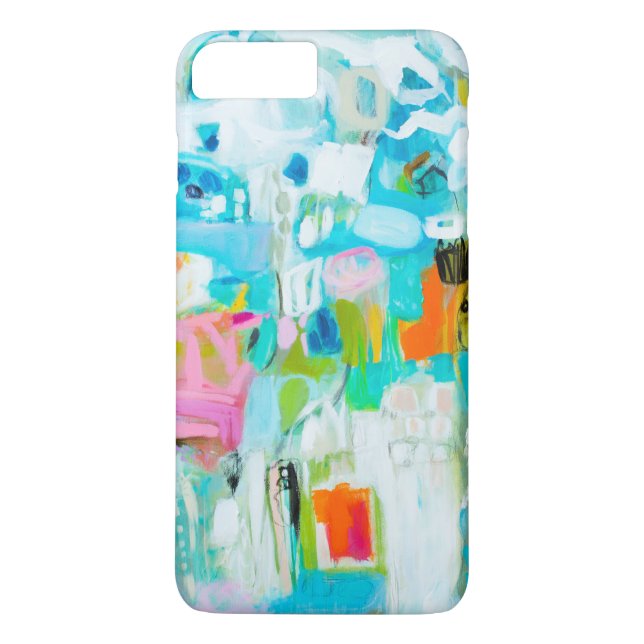Capa Para iPhone, Case-Mate Abstrato azul (Verso)