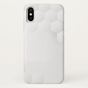 Capa Para iPhone Da Case-Mate abstrato branco do hexágono