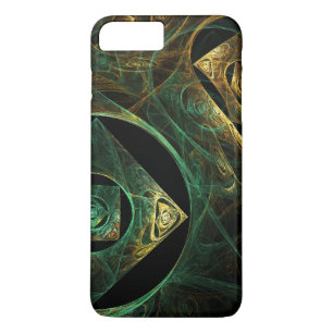 Capa iPhone 8 Plus/7 Plus Abstrato de arte de vibrações mágicas
