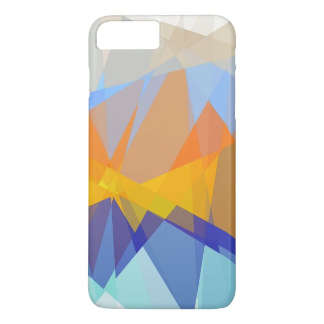 Capa Para iPhone, Case-Mate Abstrato de arte geométrica do mosaico (Verso)