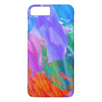 Abstrato de pintura a frio