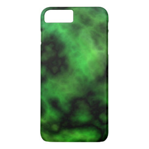 Capa Para iPhone Da Case-Mate Abstrato do Funky Neon Green Emerald Halloween