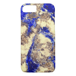 Capa iPhone 8/7 Abstrato Lapis Lazuli Blue Granite