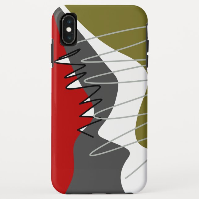Capa Para iPhone, Case-Mate Abstrato, Moderno, criativo, Travesseiro decorativ (Verso)
