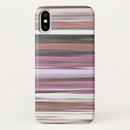 Capa Para iPhone X Abstrato nº 2: borrão rosa