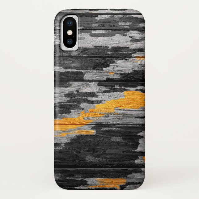 Capa Para iPhone, Case-Mate Abstrato Pastel Wood (Verso)