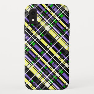 Capa Para iPhone Da Case-Mate Abstrato quadrados geometri sem costura com xadrez
