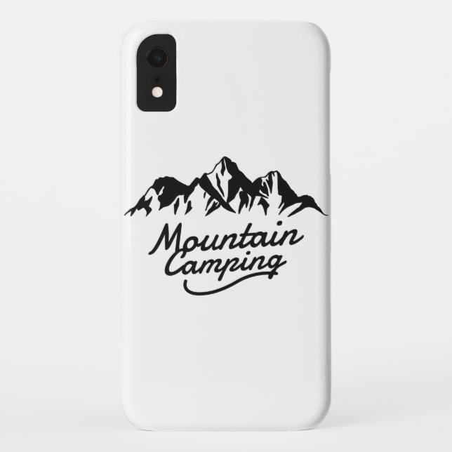 Capa Para iPhone, Case-Mate Acampamento nas montanhas (Verso)