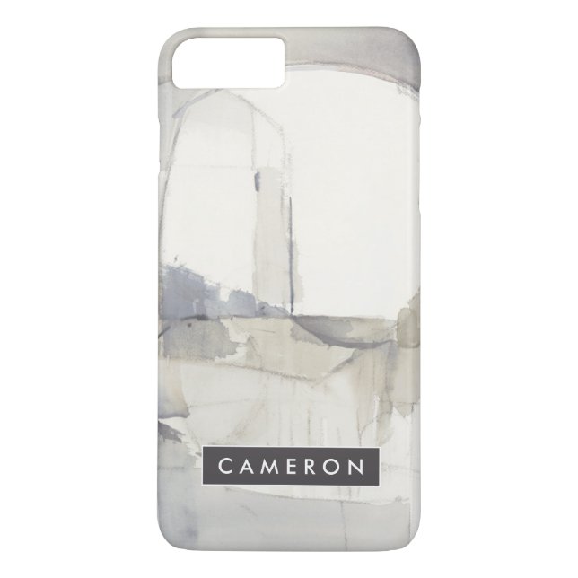 Capa Para iPhone, Case-Mate Adicionar Seu Nome| Abstrato De Melhoramento Da Ci (Verso)