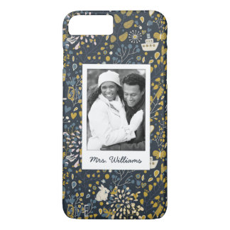 Capa Para iPhone Da Case-Mate Adicione seu teste padrão bonito do veleiro do