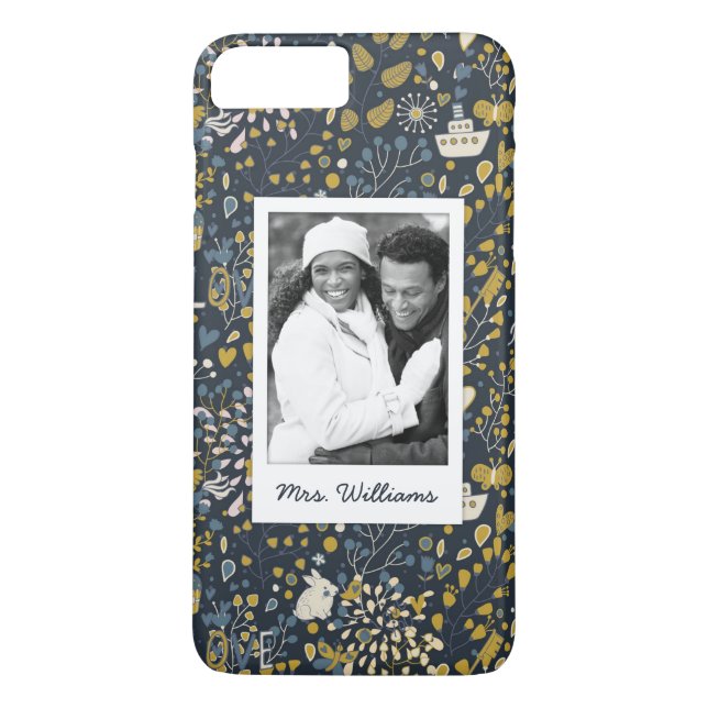 Capa Para iPhone, Case-Mate Adicione seu teste padrão bonito do veleiro do (Verso)