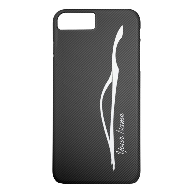 Capa Para iPhone, Case-Mate "adicione sua" silhueta conhecida do branco de (Verso)