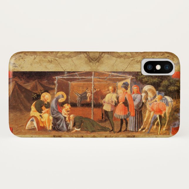 CAPA PARA iPhone, Case-Mate  ADORAÇÃO DO PARCEIRO DE NATIVIDADE DE MAGI (Verso (Horizontal))
