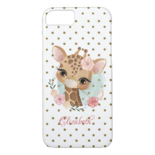 Capa iPhone 8/7 Adorável Querido Bebê, Personalizado Pela Bolinhas