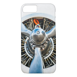 Capa iPhone 8/7 Aeronave Douglas DC-3. Hélice