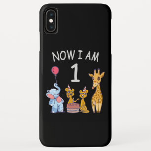 Capa Para iPhone Da Case-Mate Agora eu tenho 1 ano de idade 1º Aniversário no Zo