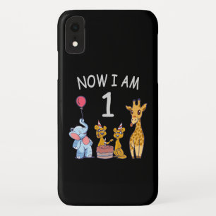Capa Para iPhone Da Case-Mate Agora eu tenho 1 ano de idade 1º Aniversário no Zo