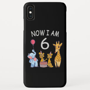 Capa Para iPhone Da Case-Mate Agora tenho 6 anos de 6 de aniversário no Zoo
