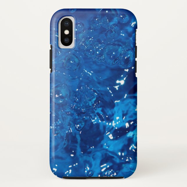 Capa Para iPhone, Case-Mate Água azul (Verso)