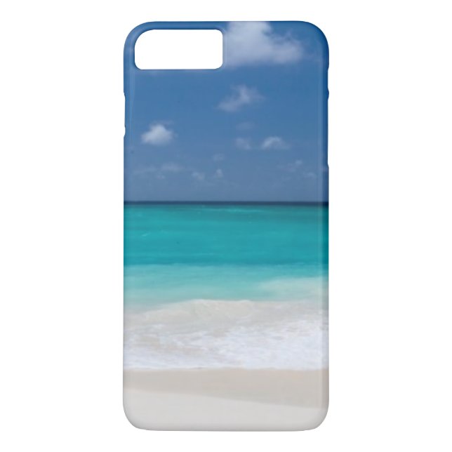 Capa Para iPhone, Case-Mate Água tropical de turquesa da praia (Verso)