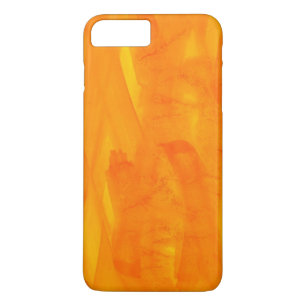 Capa iPhone 8 Plus/7 Plus Aguarela sem emenda do abstrato do amarelo do