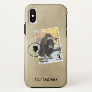 Capa Para iPhone Da Case-Mate Alaska Muskox Postage Stamp Souvenir