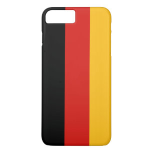 Capa iPhone 8 Plus/7 Plus ALEMÃO FLAG COLORS + suas ideias