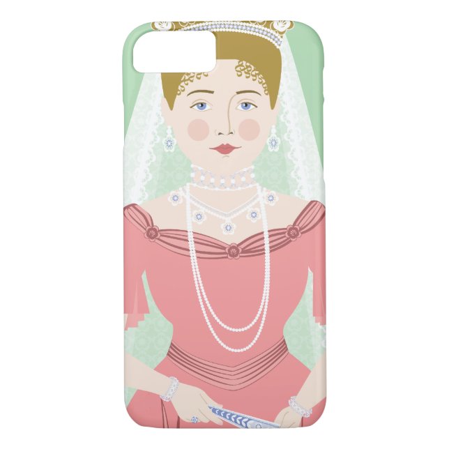 Capa Para iPhone, Case-Mate Alexandra Feodorovna Romanova Matryoshka Caso (Verso)