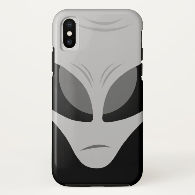 Capa Para iPhone, Case-Mate Alienígena de Reticulan do Zeta (Verso)