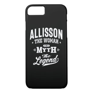 Capa iPhone 8/7 Allisson Personalizado Nome Aniversário Presente