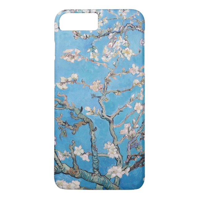 Capa Para iPhone, Case-Mate Almond Blossoms Blue Vincent van Gogh Art Painting (Verso)
