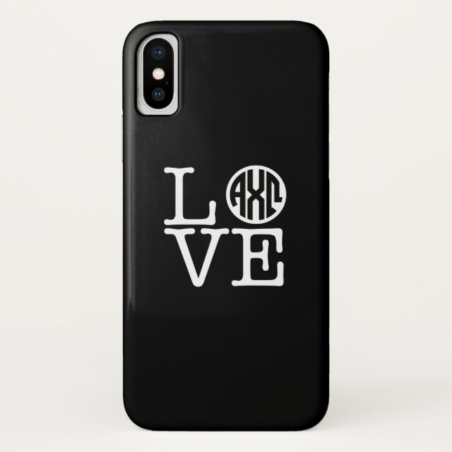 Capa Para iPhone, Case-Mate Alpha Chi Omega | Amor (Verso)