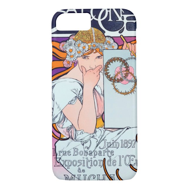 Capa Para iPhone, Case-Mate Alphonse Mucha (Verso)