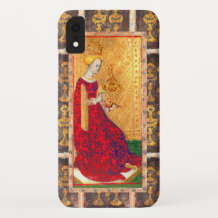 CAPA PARA iPhone XR ALVAS ANTIGAS DE RENASCIMENTO/RAINHA DE CUPOS