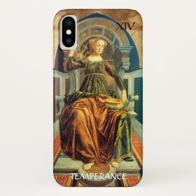CAPA PARA iPhone, Case-Mate  ALVAS DE RENASCIMENTO ANTIQUAS 14/TEMPERÂNCIA (Verso)