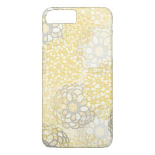 Capa Para iPhone Da Case-Mate Amarelo e design da explosão da flor da argila