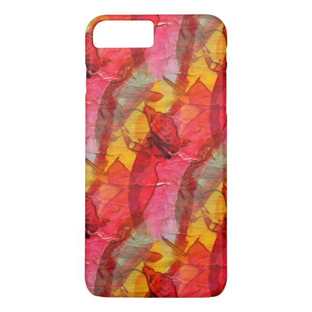 Capa Para iPhone, Case-Mate Amarelo vermelho de arco (Verso)