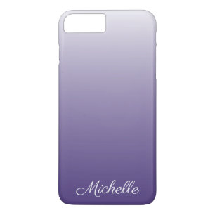 Capa iPhone 8 Plus/7 Plus Ambre ultra violeta personalizada de gradiente