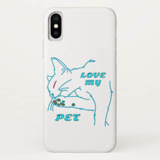 CAPA PARA iPhone DA Case-Mate AME MEU GATO DE AQUA