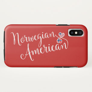Capa Para iPhone Da Case-Mate Americano norueguês caso entrelaçado do telemóv