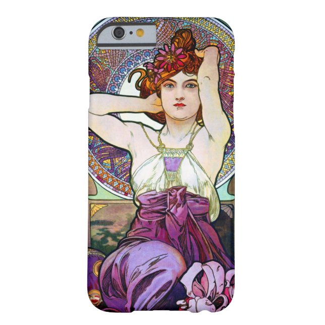 Capa Para iPhone, Case-Mate Ametista de Mucha (Verso)