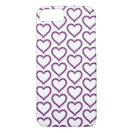 Capa iPhone 8/7 Ametyst Gemstone Hearple