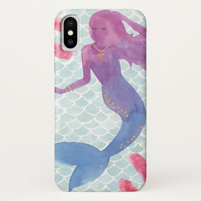 Capa Para iPhone, Case-Mate Amigos da sereia mim (Verso)