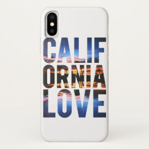 Capa Para iPhone X Amor da Califórnia