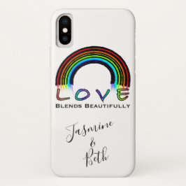 Capa Para iPhone Da Case-Mate Amor mistura belamente, arco-íris colorido