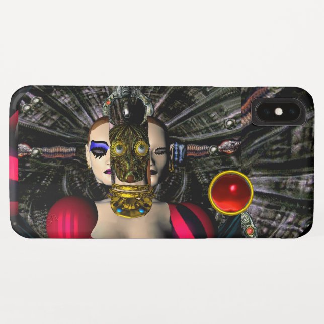 Capa Para iPhone, Case-Mate ANDROID XENIA SPACESHIP PILOT,Ficção científica (Verso (Horizontal))