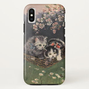 Capa Para iPhone X Animais Antigos, Gato Listrado ou Gatinhos em uma 