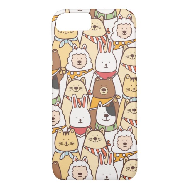 Capa Para iPhone, Case-Mate Animais de Corte (Verso)