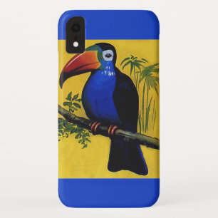 Capa Para iPhone XR Animais Selvagens Antigos Pássaros, Tucano Tropica